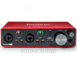 Focusrite Scarlett 2i2 (4th Gen) USB Audio Interface