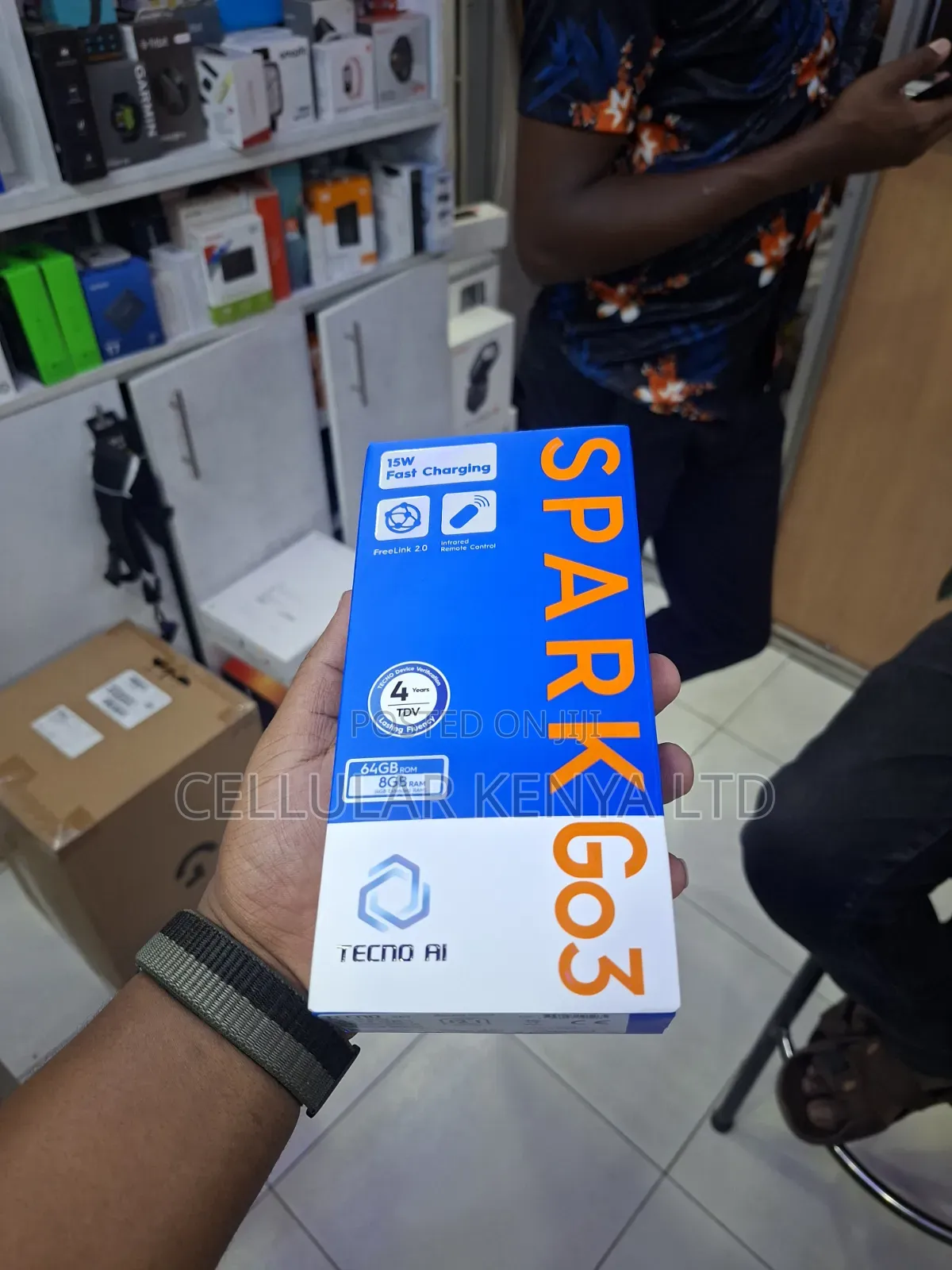 New Tecno Spark Go 3 64 GB Black