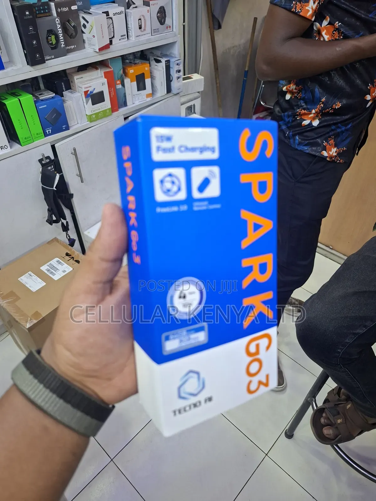 New Tecno Spark Go 3 64 GB Black