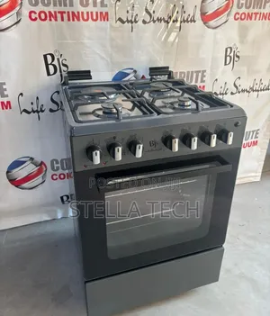 BJS Elite 60×60 (Model I-6011t) Standing Cooker in Grey.
