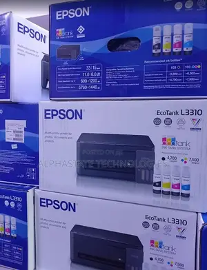 Epson Eco Tank L-3310 A4 All-in-One Ink Tank Printer