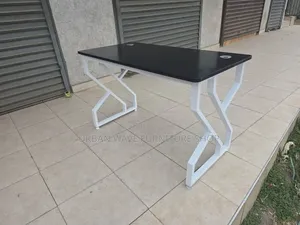 Study Metallic Home Office Desk