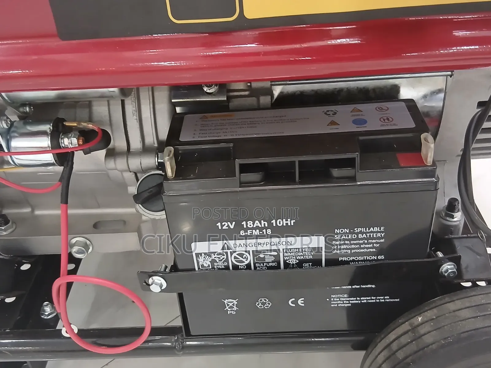 Honda 10Kva Petrol Powered Keystart Generator