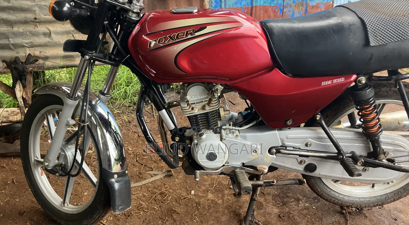 Bajaj Boxer 100 2024 Red