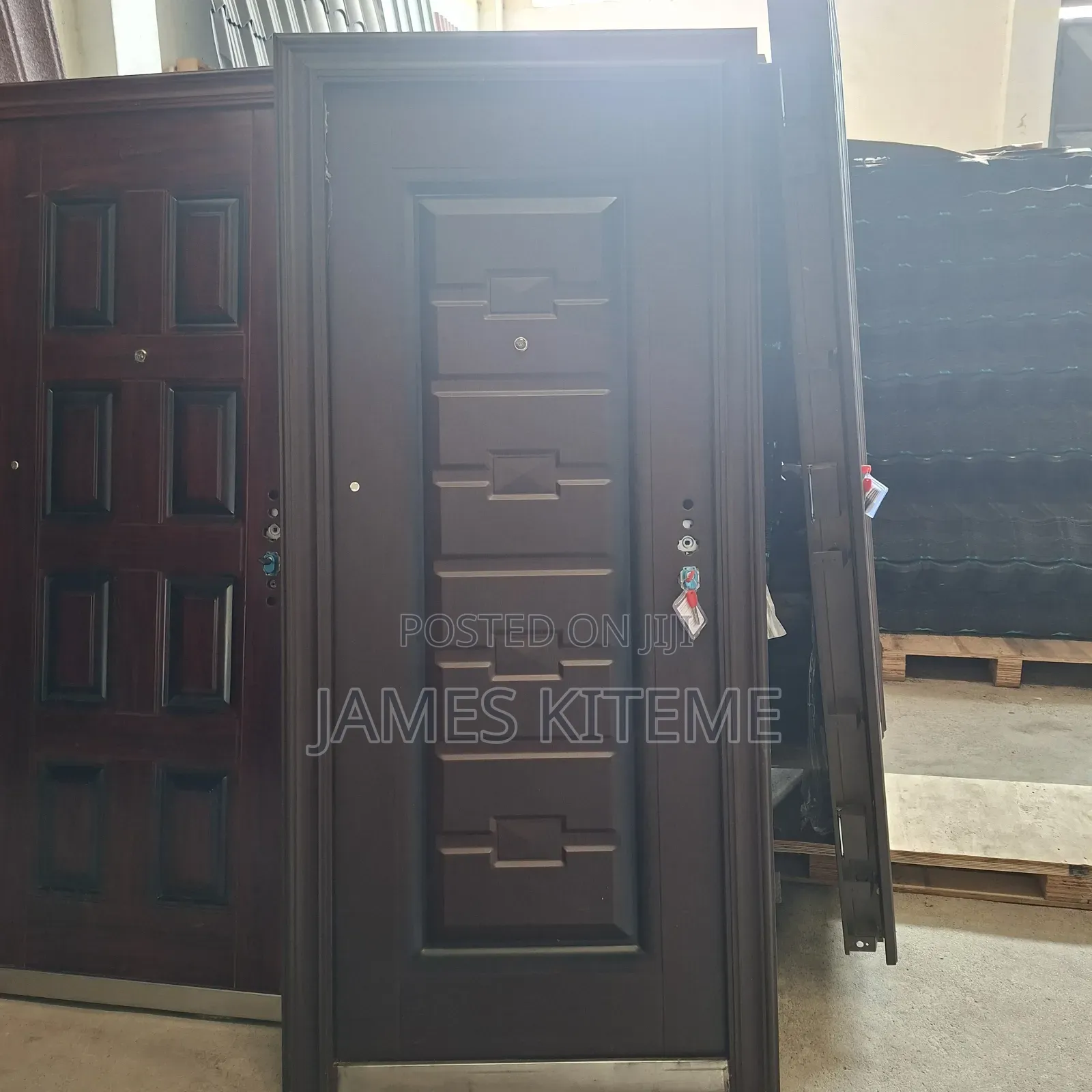 Double Door With One Small Door