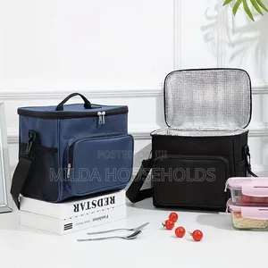 *single Cube Insulated Food Bags , Each_size 25x22x18cm*