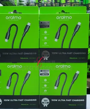 Oraimo RobustLine OCD-1145CC – 100W Ultra-Fast Charging Cable