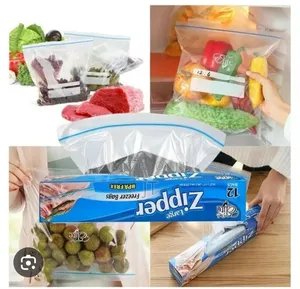 Re-Usable Fridge Zipper Bags (1kg for 20 Pack and 2kg for 12 Pack)