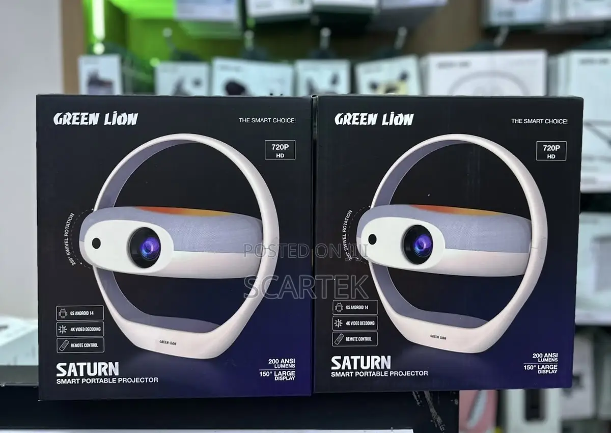 Green Lion Saturn Smart Portable Projecto
