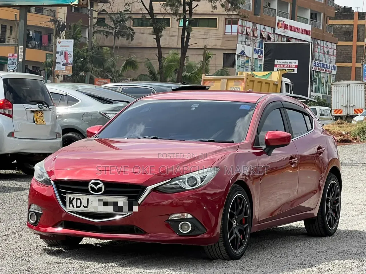 Mazda Axela 2015 Red