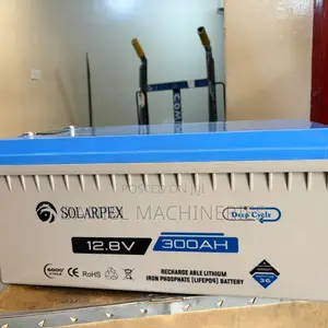 Solarpex Rechargeable Lithium Iron Phosphate LiFePo4 Battery 300ah