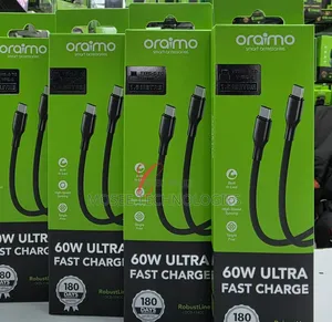 Oraimo RobustLine 60W Type-C to Type-C Fast Charging Cable