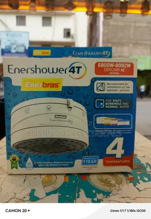 Enerbras Enershower 4T Instant Shower Head Water Heater(6800W - 8092W)