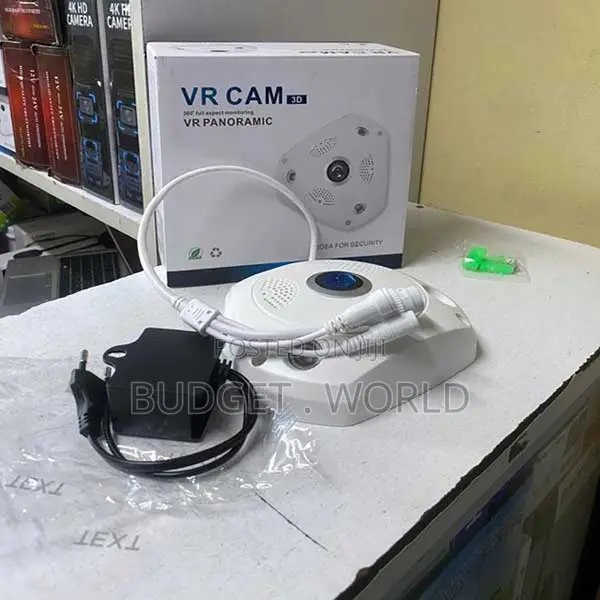 360-Degree Overall View Panoramic Vr Fisheye Security Video Camera