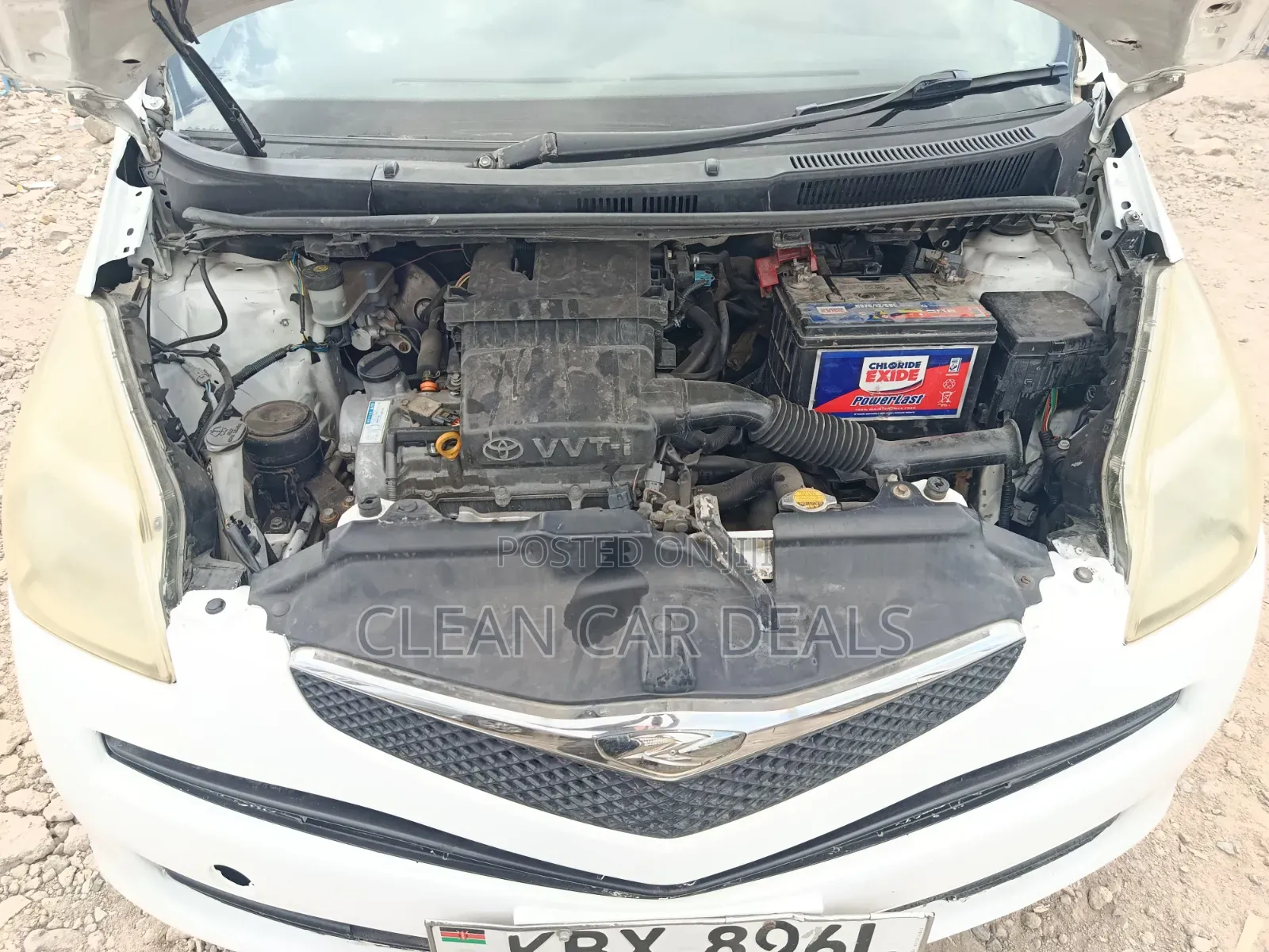 Toyota Ractis 2007 White