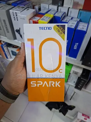 New Tecno Spark 10C 128 GB Black