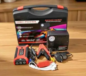 99800mAh Portable Car Jump Starter With Inflater Power Bank LED Lamp