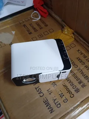T6 Projector With Wireless WiFi for Convenient Home Entertainment