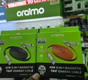 Oraimo OCD-176 SpeedLine 4 – 2-in-1 Charging Cable