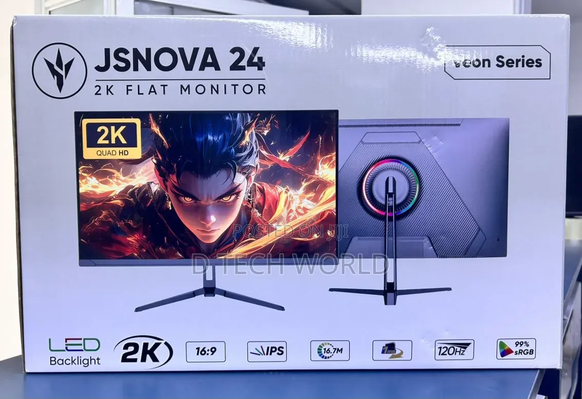 JS Nova Edge 24 Inches
2K Resolution
Veon Series With HDMI