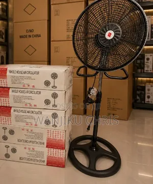 Starworth 18" Stand Fan / 2 in 1 Adjustable Desk Fan