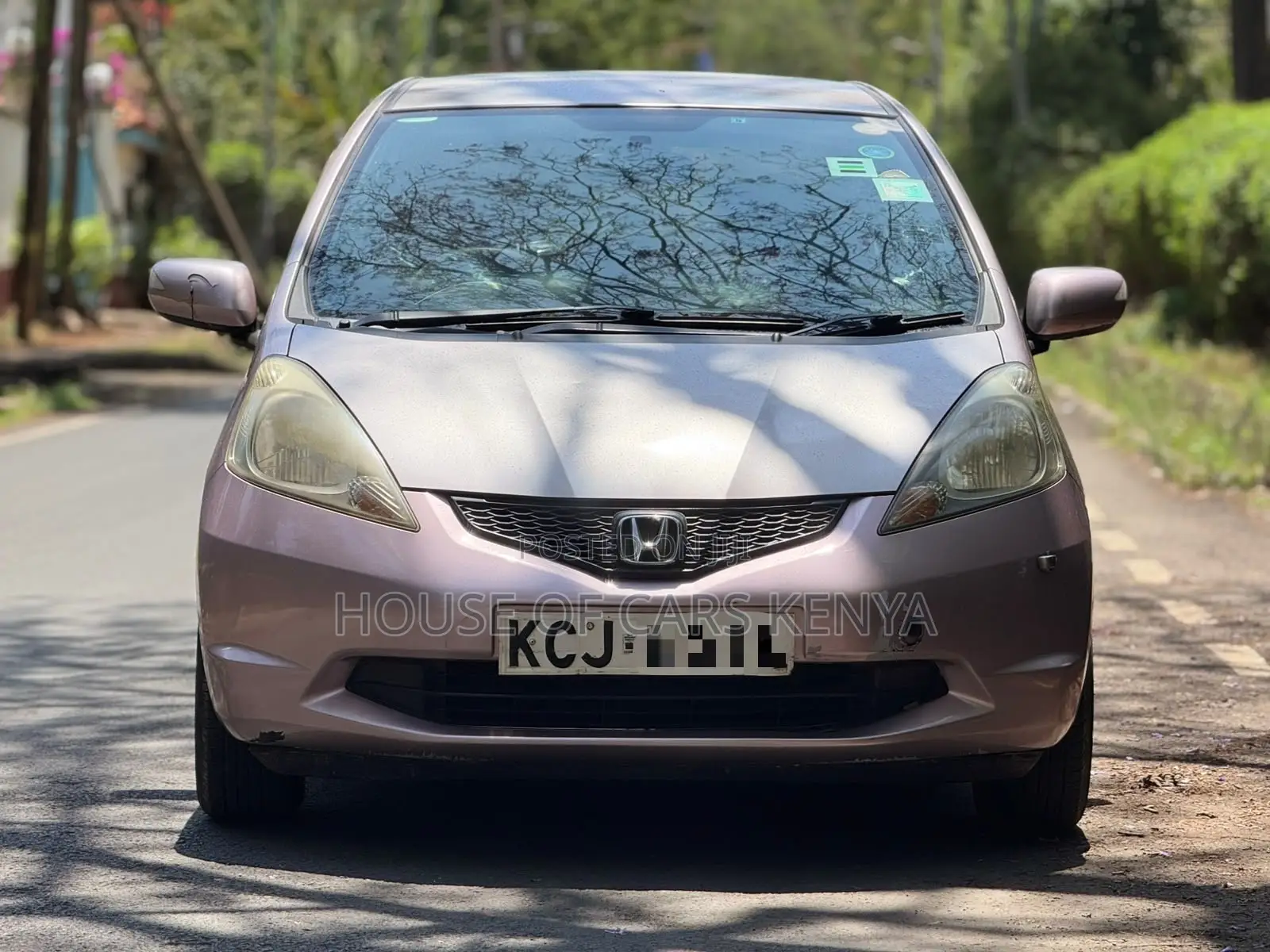 Honda Fit Sport 2009 Pink