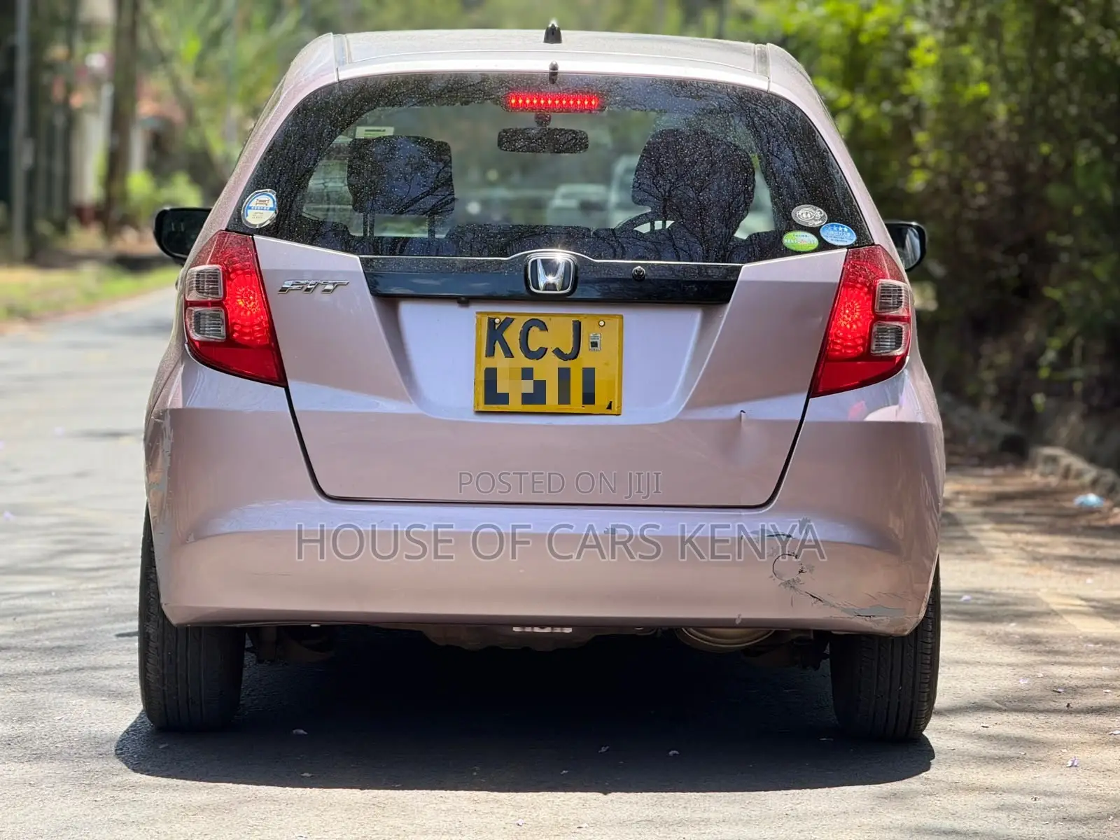 Honda Fit Sport 2009 Pink