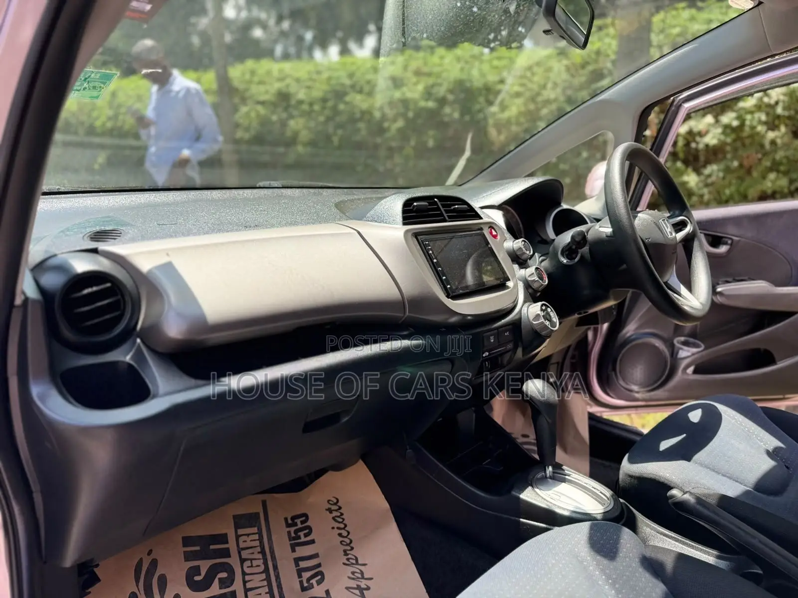 Honda Fit Sport 2009 Pink