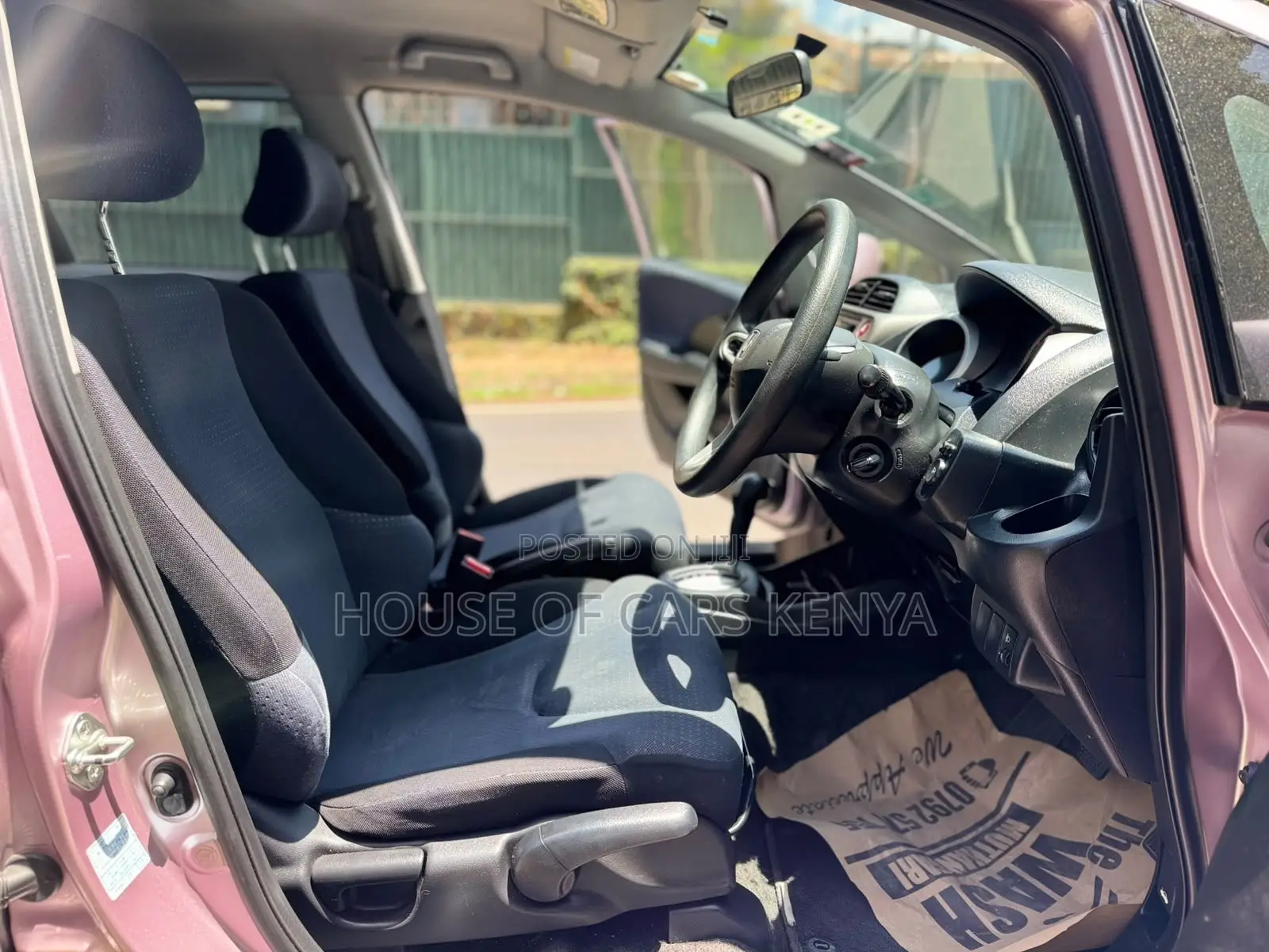 Honda Fit Sport 2009 Pink