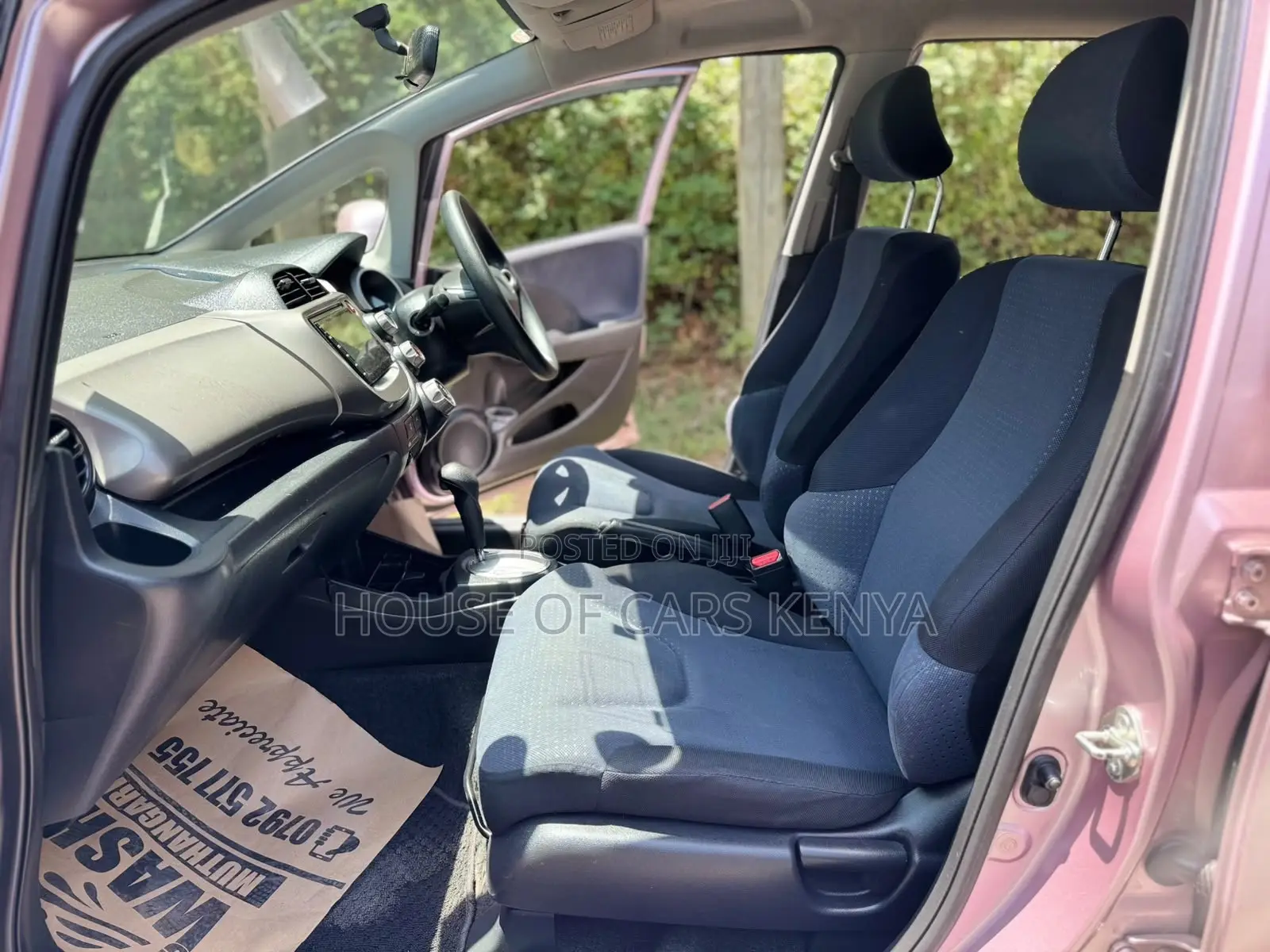 Honda Fit Sport 2009 Pink
