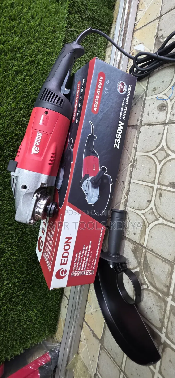 Edon 2350W 9-Inch Professional Angle Grinder