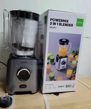 Syinix Powermix 2in1 Blender
Turbo Blend,power Grind
