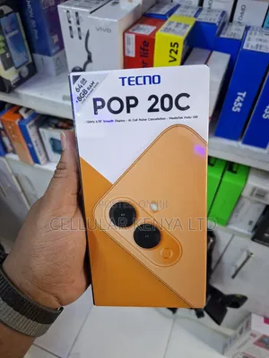 New Tecno Pop 20 64 GB Black