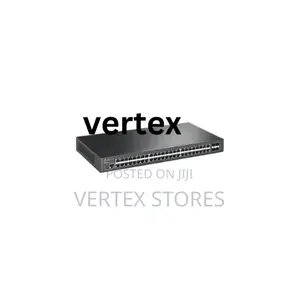 TP-Link 52-Port Gigabit Managed PoE+ Switch-Tl-Sg3452p