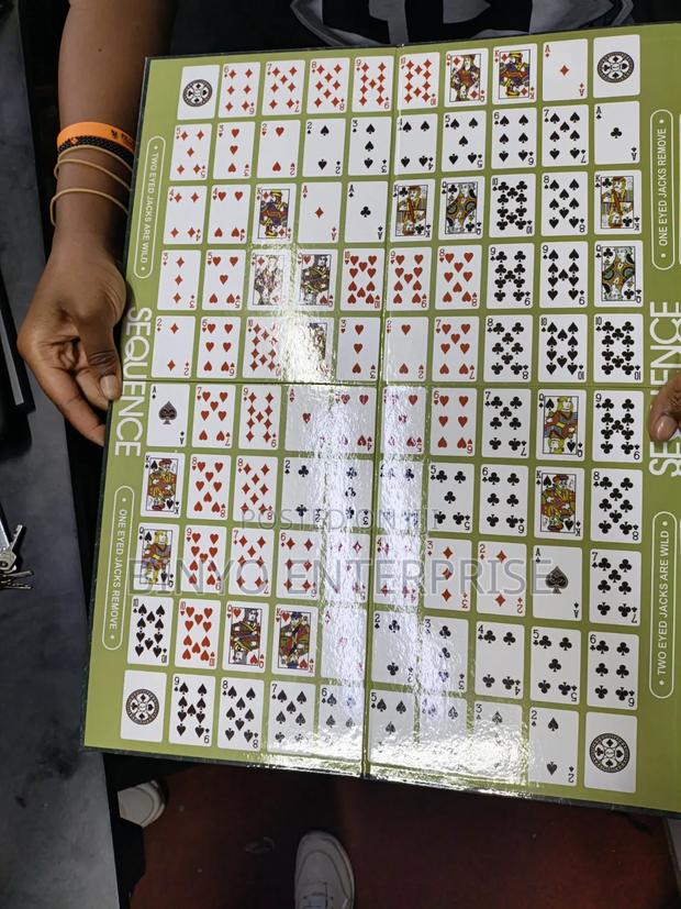 Card Board Sequence Games - main view