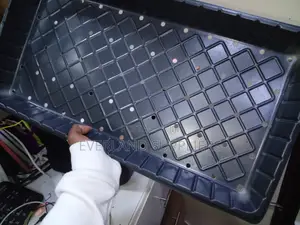 Precision-Perforated Hydroponic Trays - With Holes