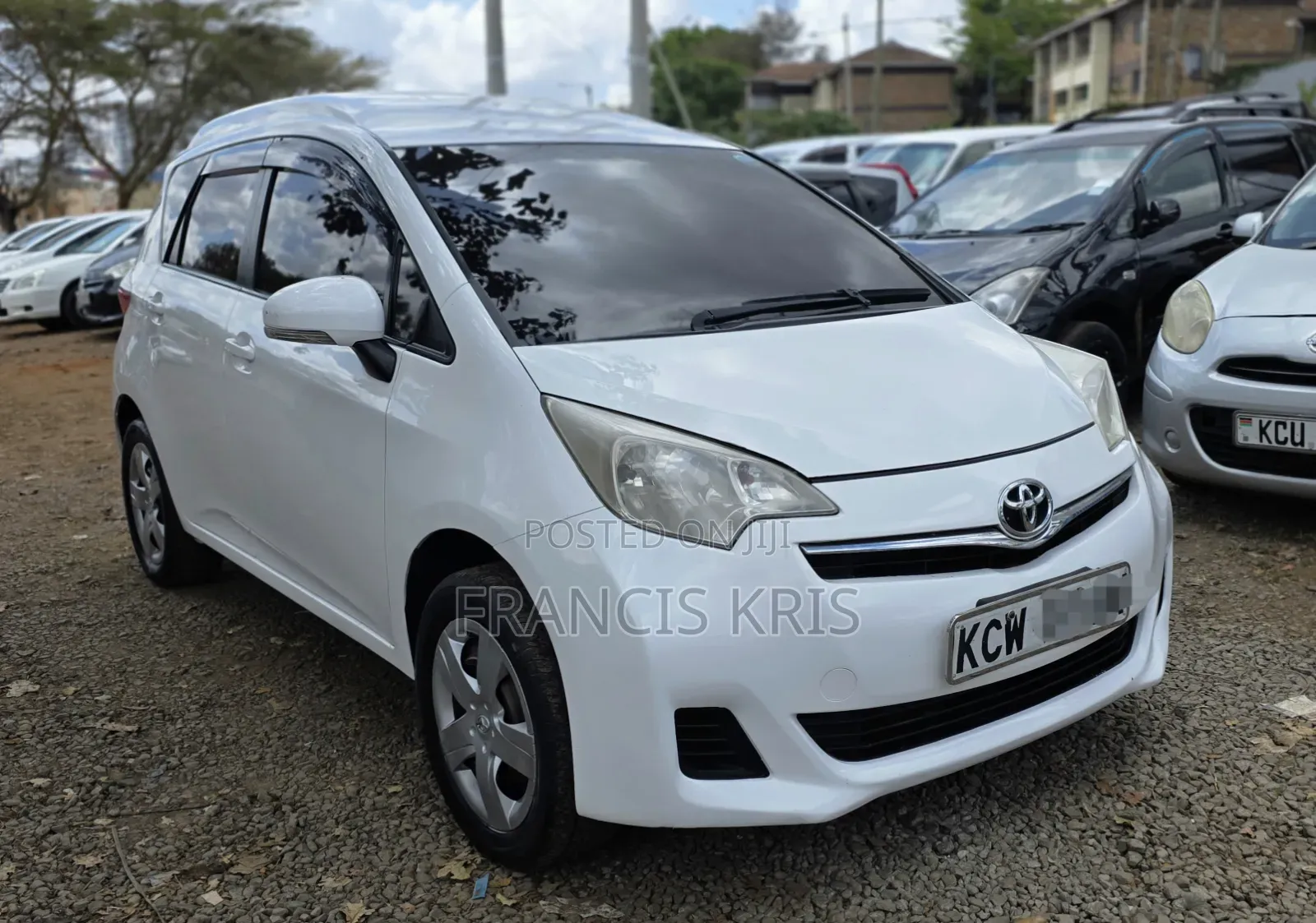Toyota Ractis 2012 White