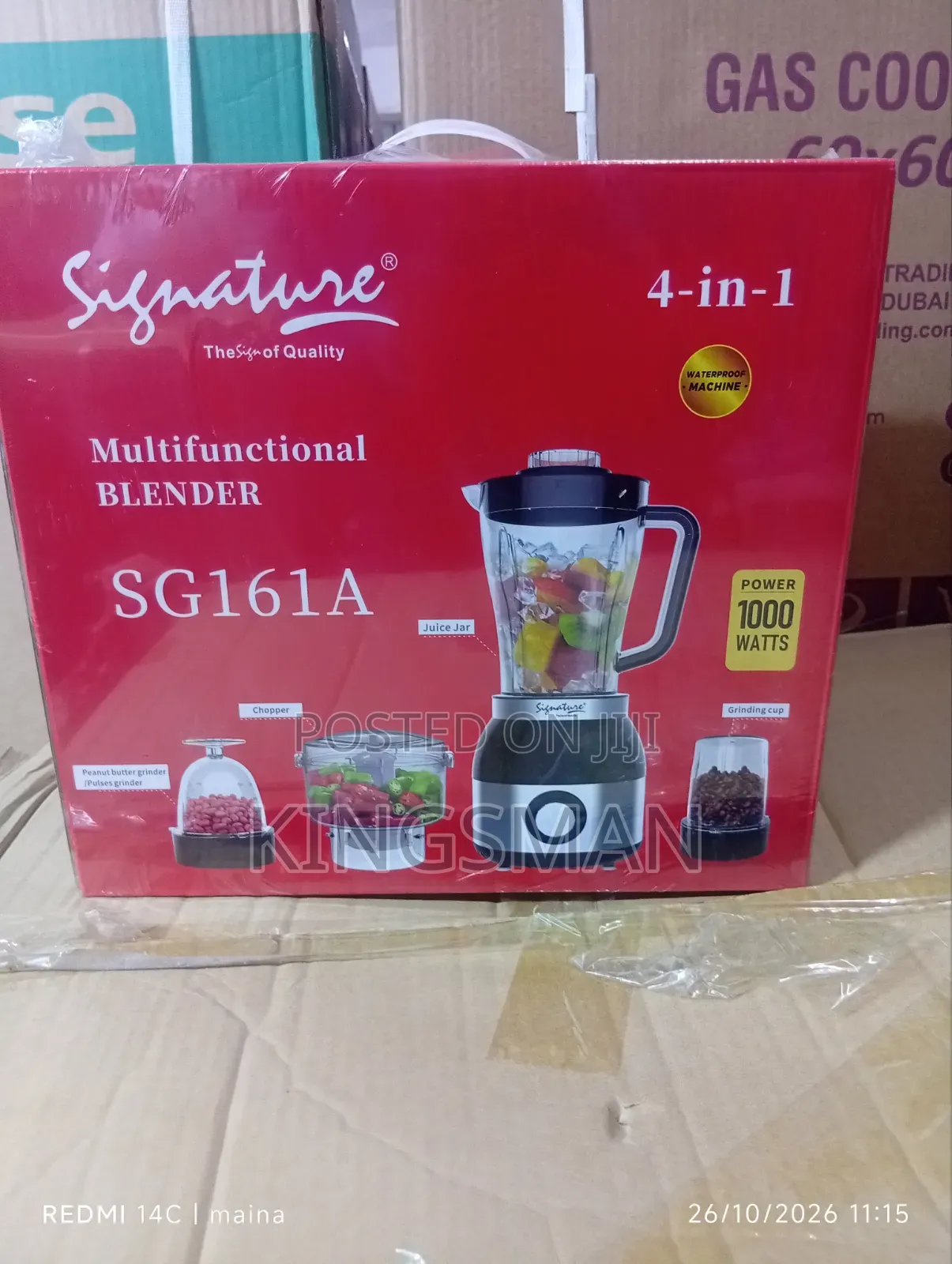 Signature 4 in 1 Multifunctional Blender SG161A