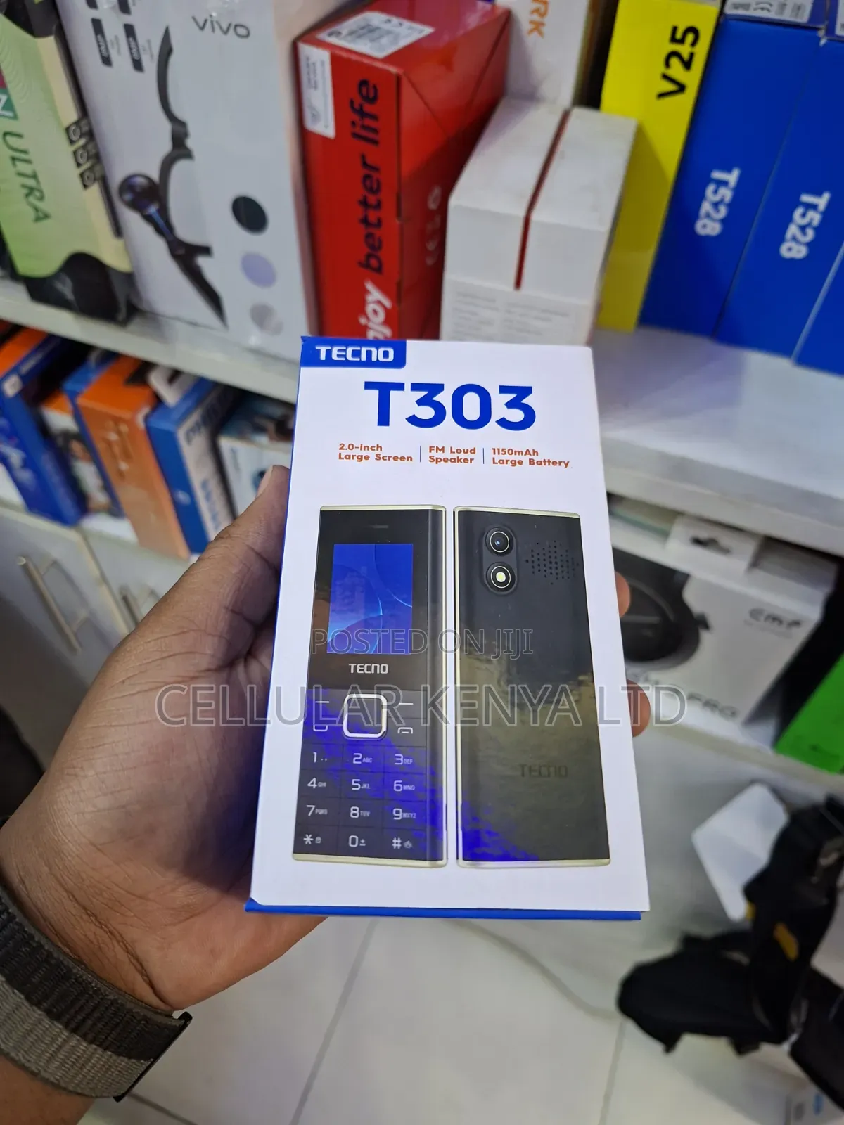 New Tecno T303 Black