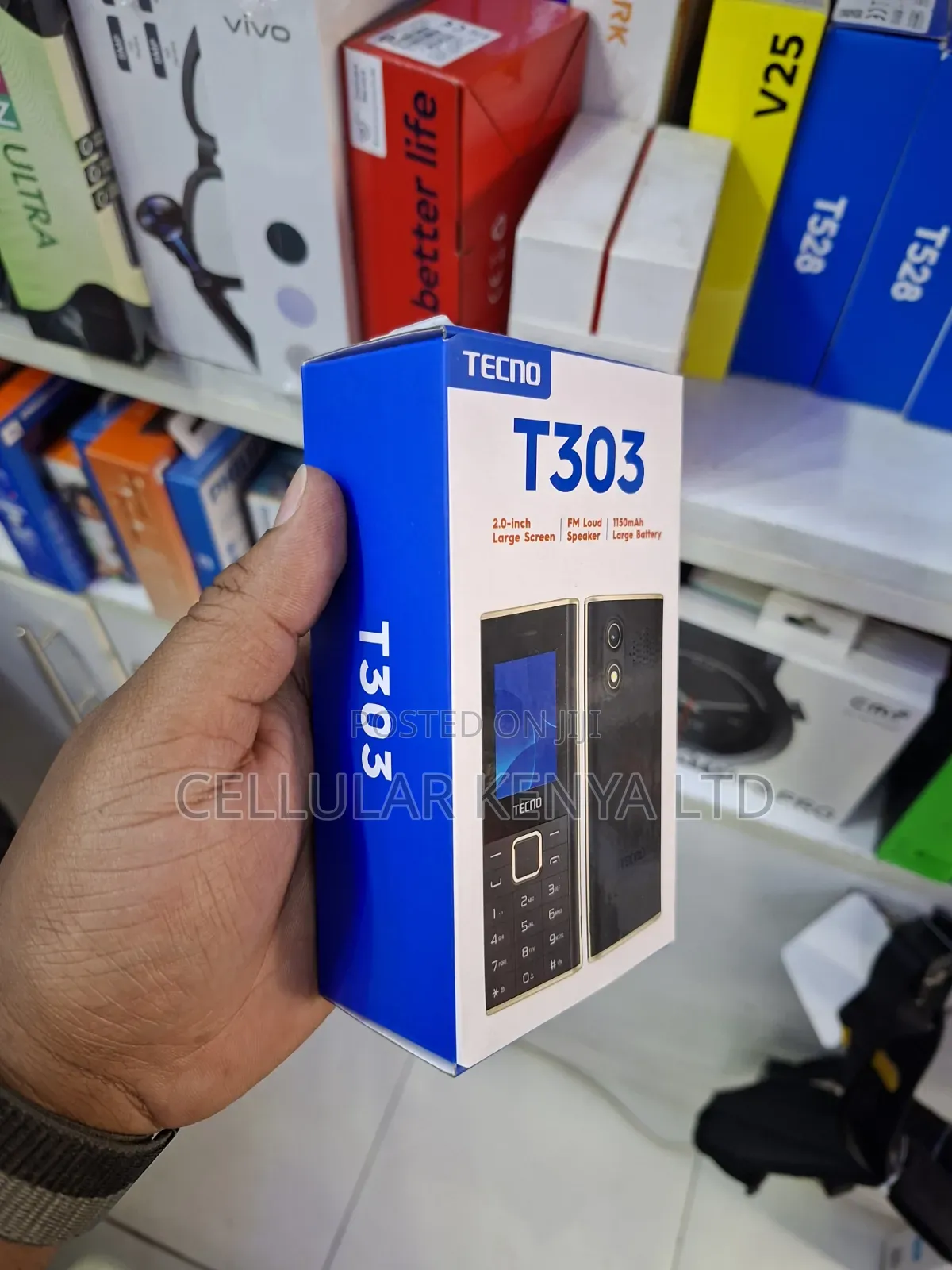 New Tecno T303 Black