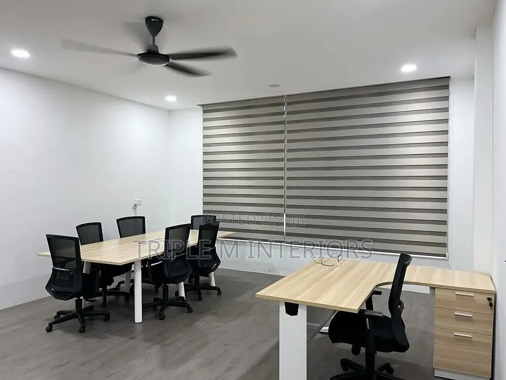 Rental Apartment Window Solution – PVC Horizontal Blinds