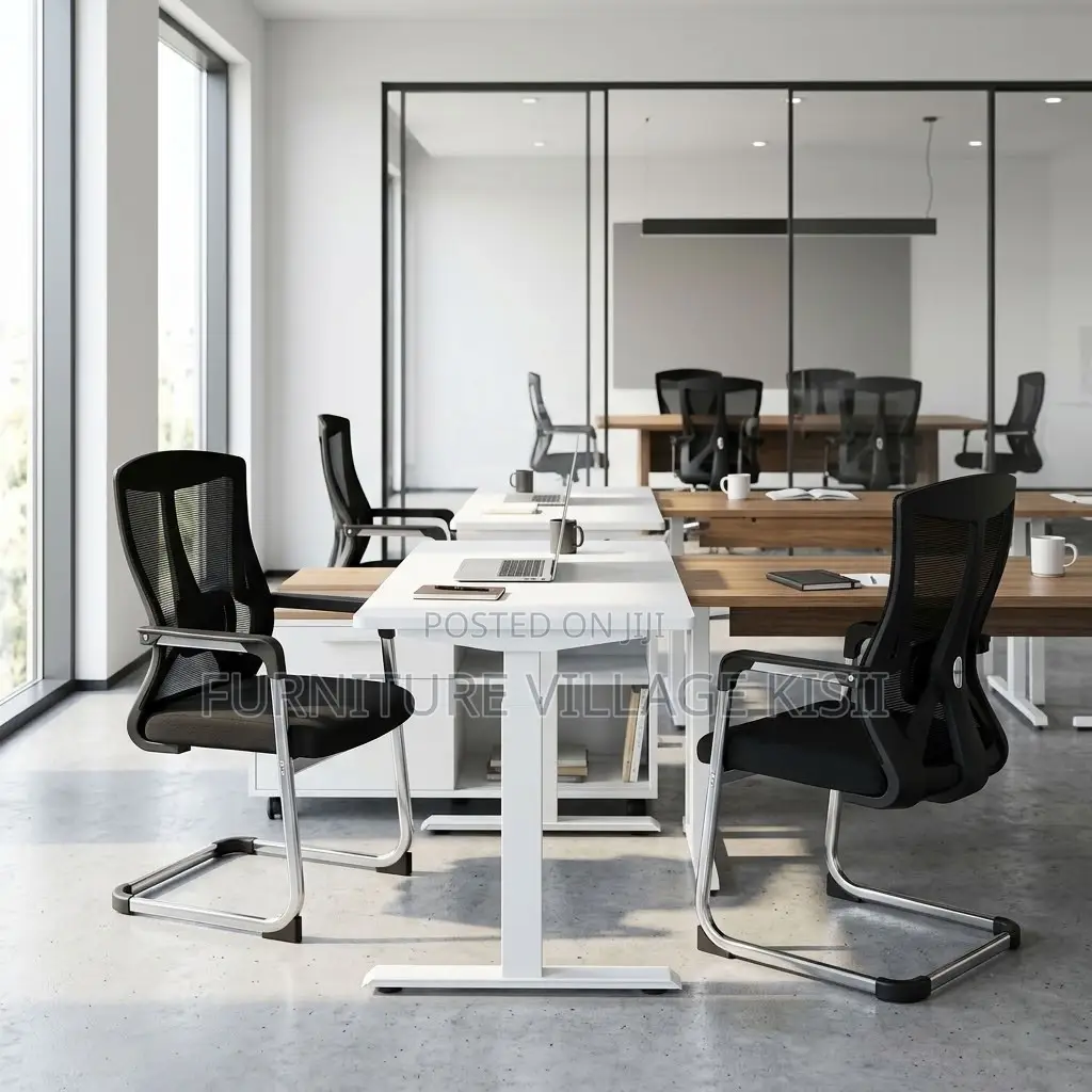 Mesh Back Waiting Office Chair