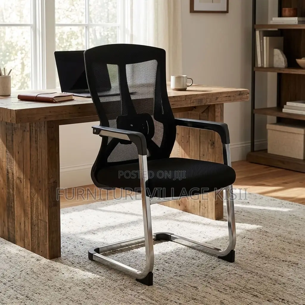 Mesh Back Waiting Office Chair