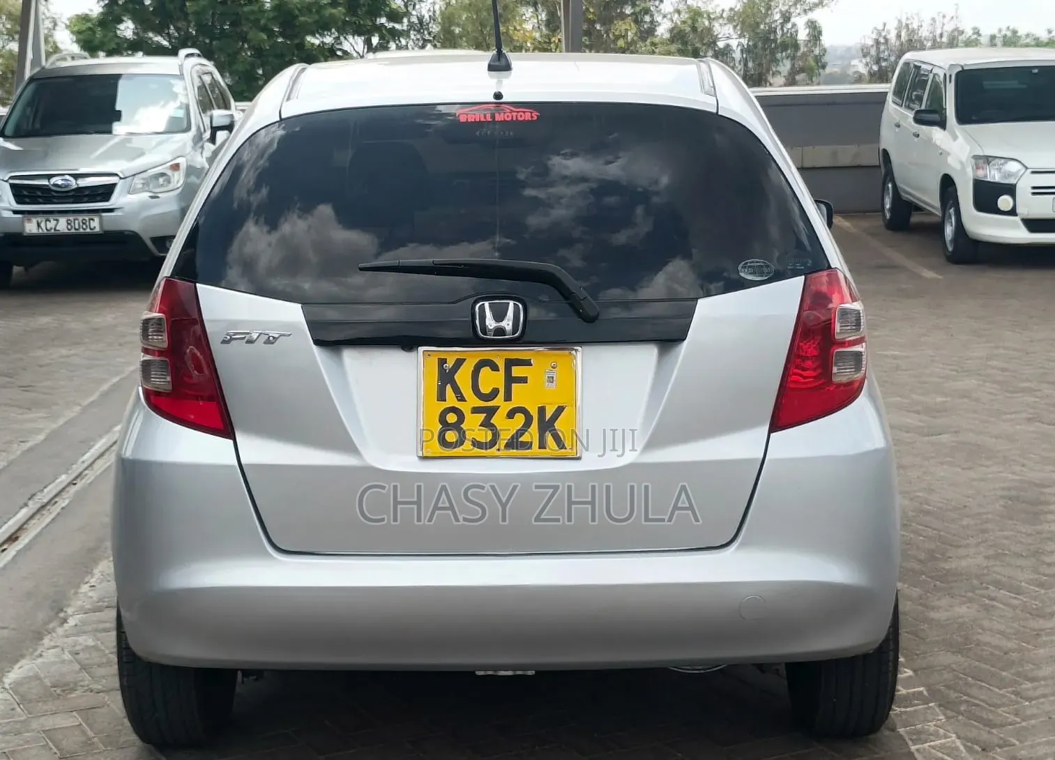 Honda Fit 2008 Silver