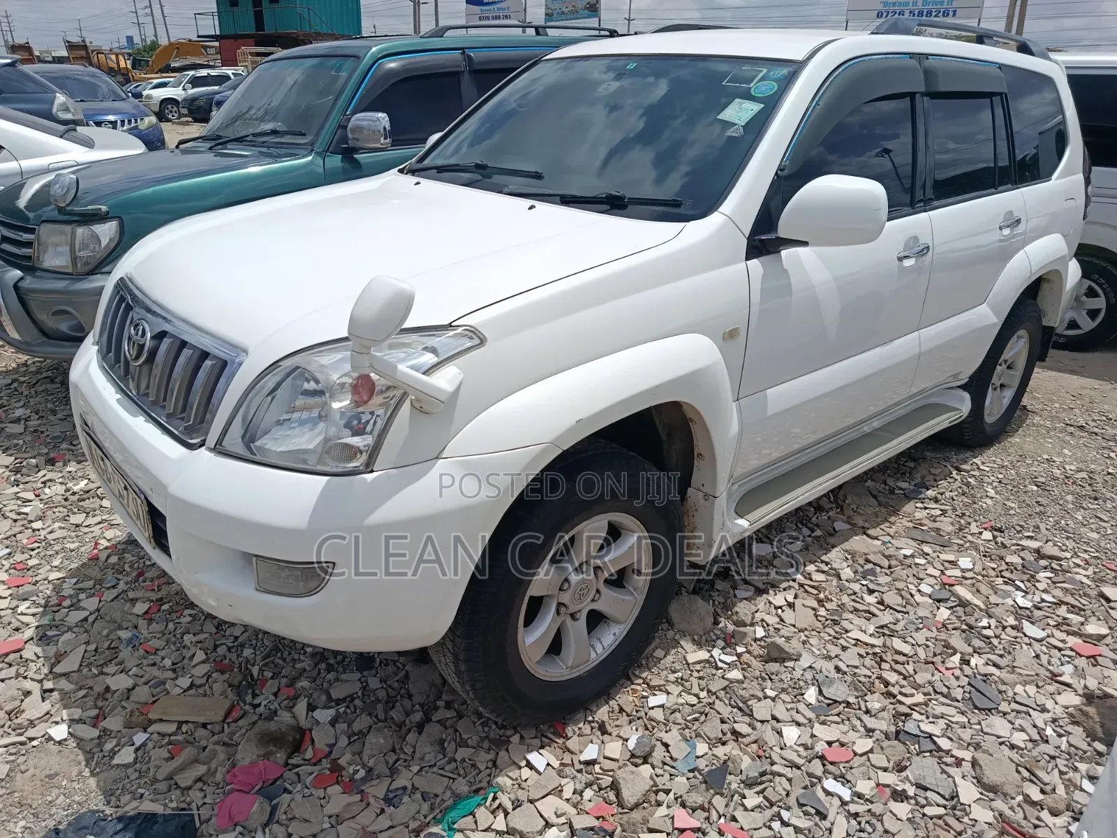 Toyota Land Cruiser Prado 2008 White