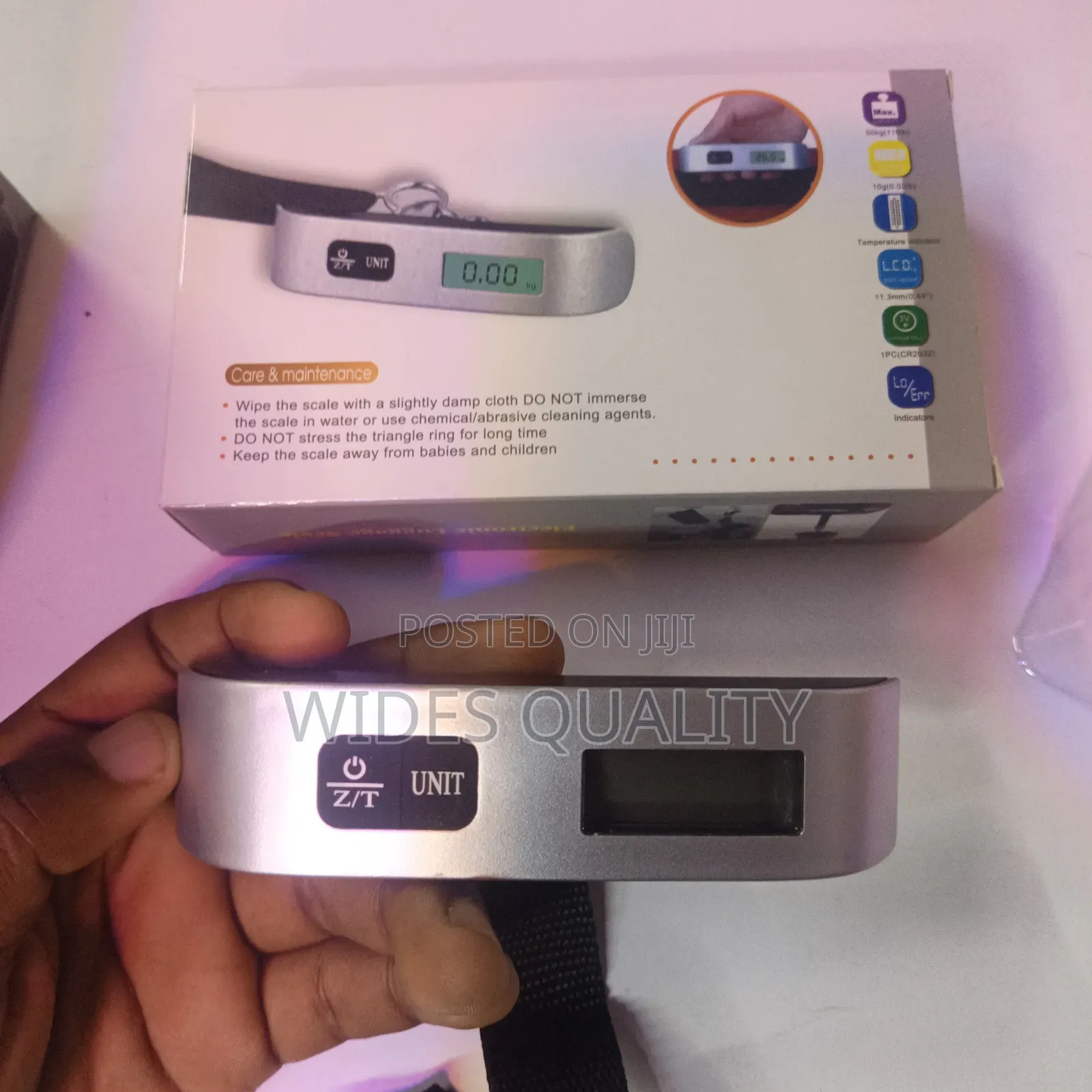 Portable Electronic Luggage Scale