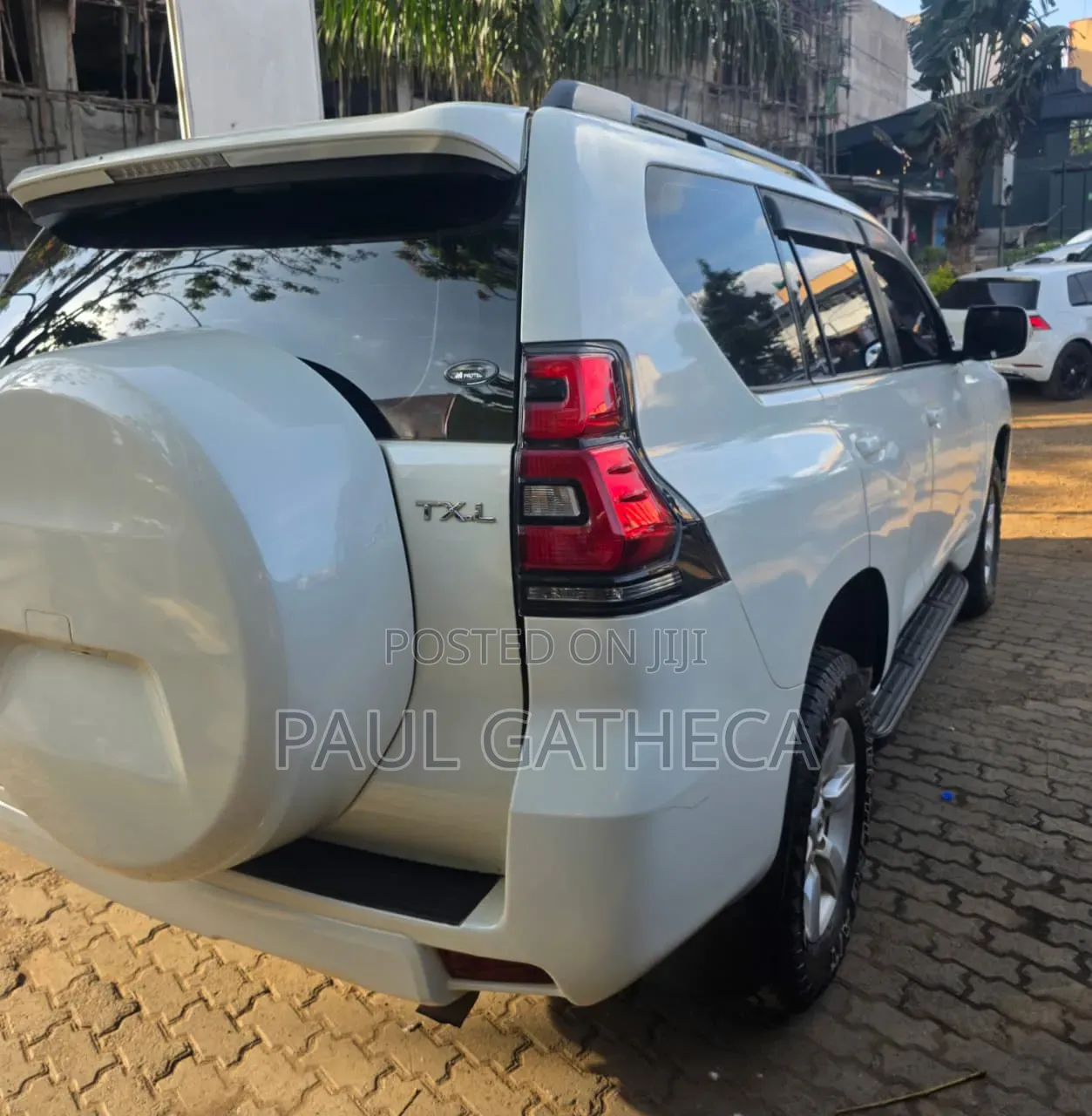 Toyota Land Cruiser Prado 2015 White