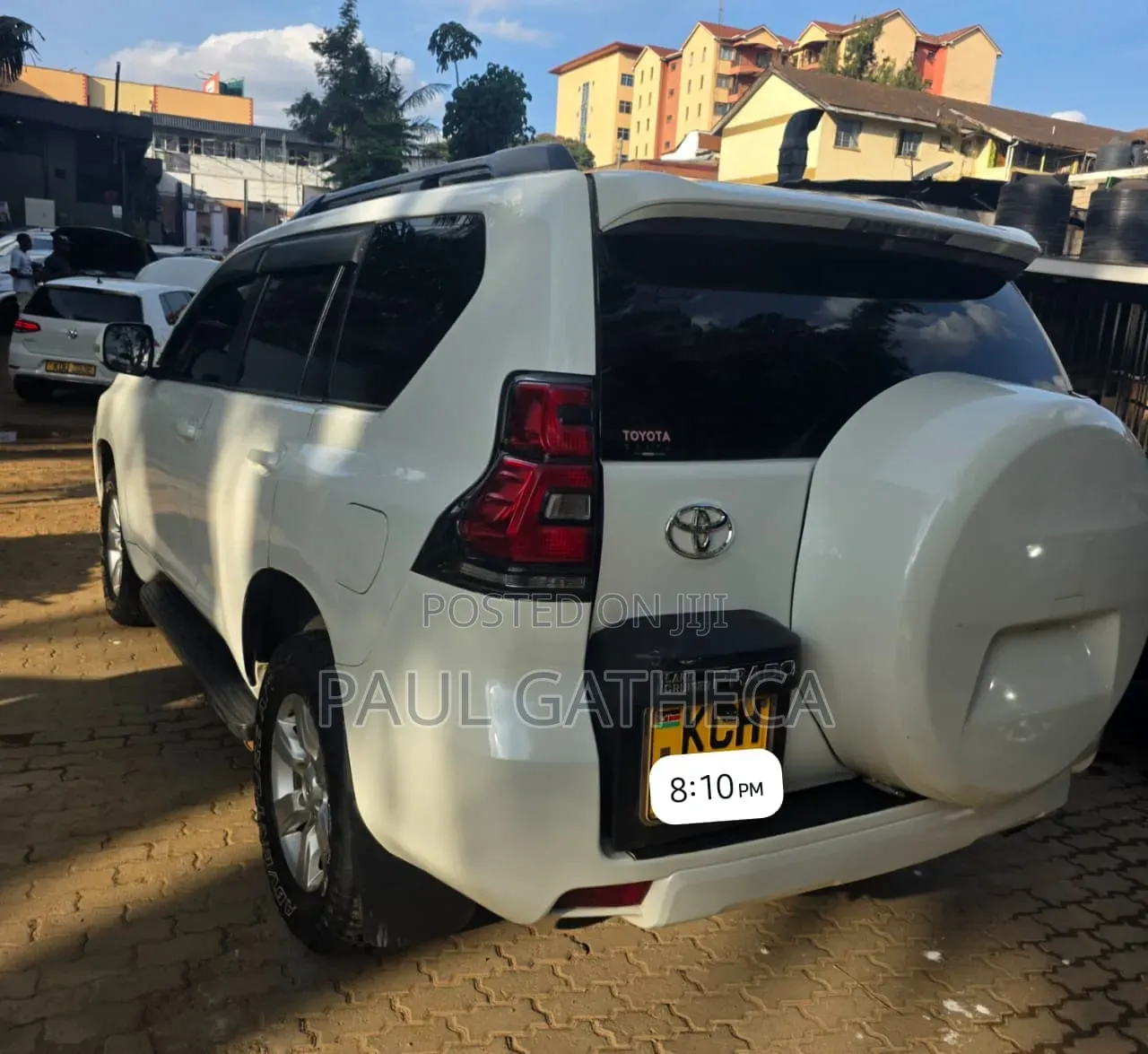 Toyota Land Cruiser Prado 2015 White
