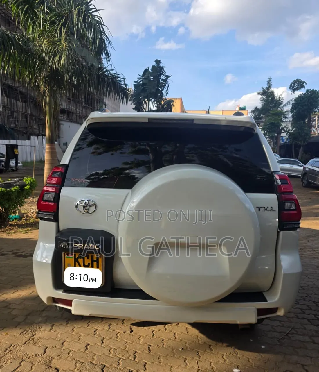 Toyota Land Cruiser Prado 2015 White