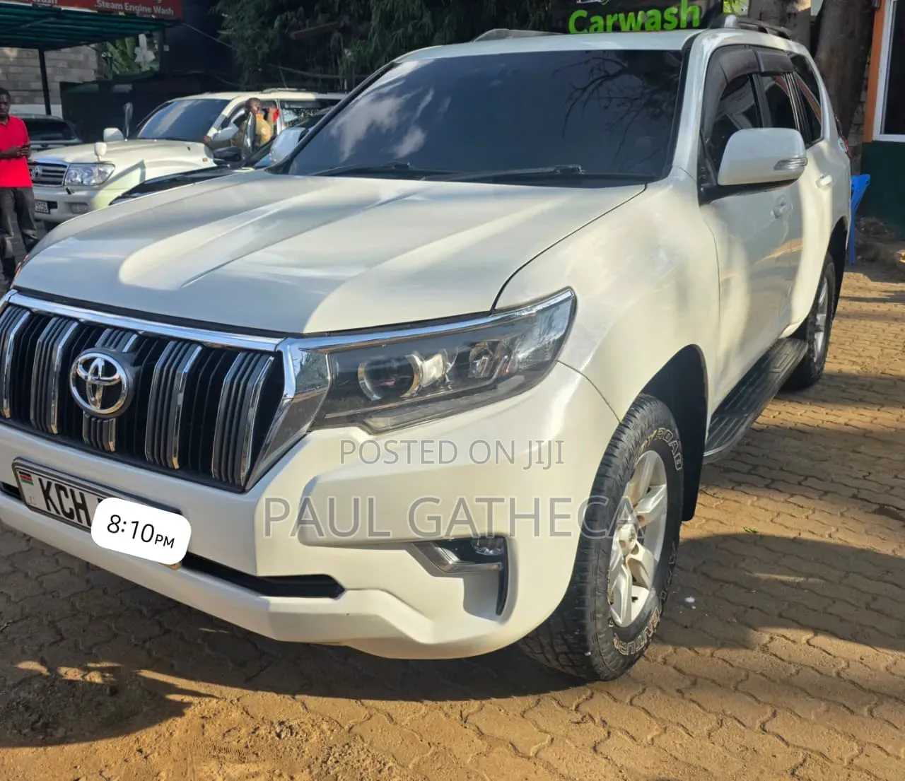 Toyota Land Cruiser Prado 2015 White